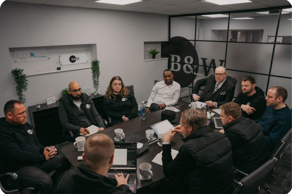 Team meeting shot